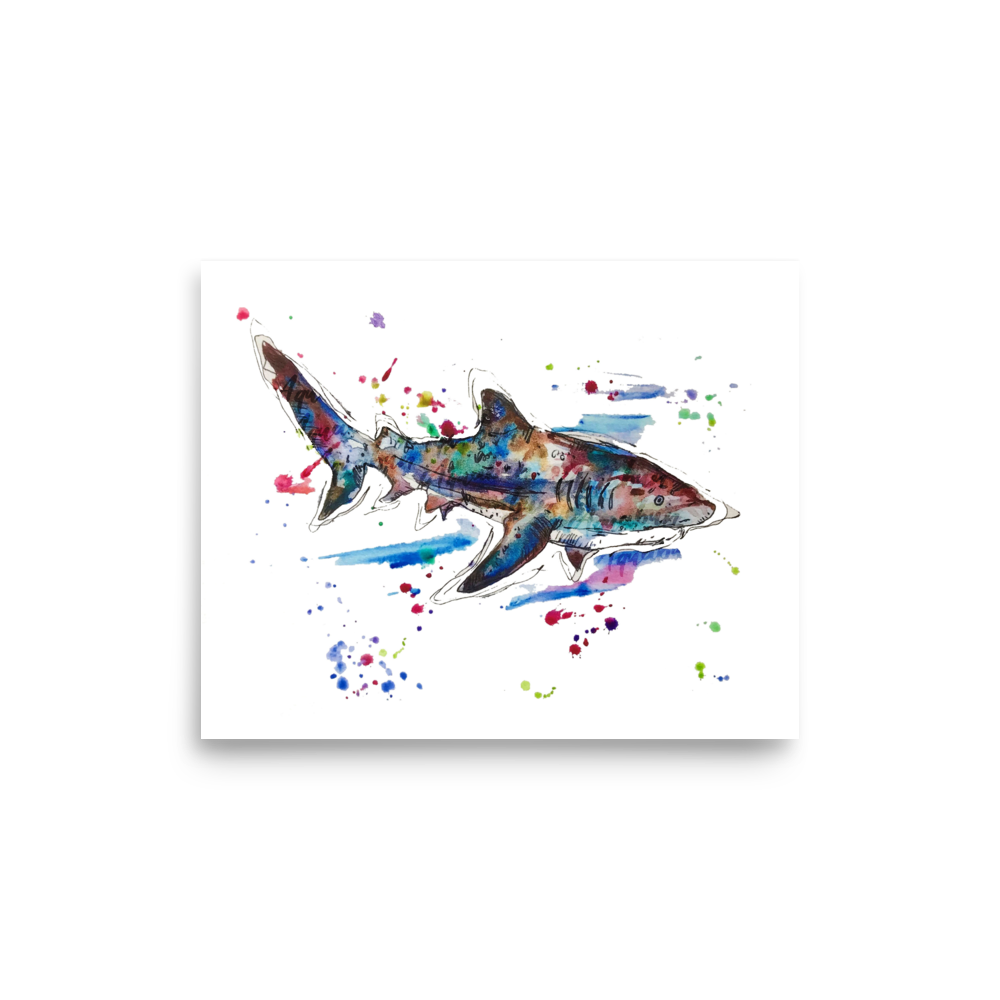 Tiger Shark Poster