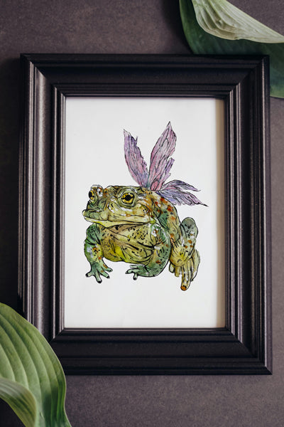 Toad Fairy Print