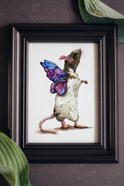 Fairy Rat Print