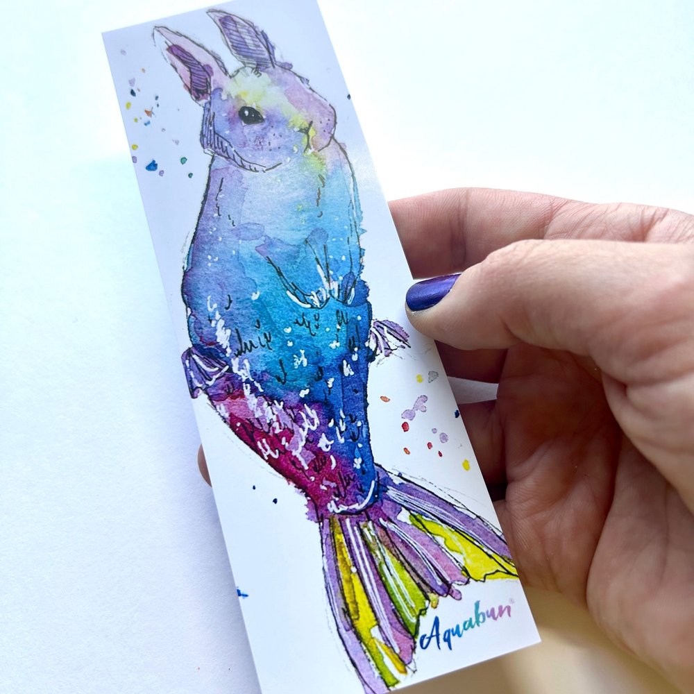 Rainbow Merbunny Bookmark