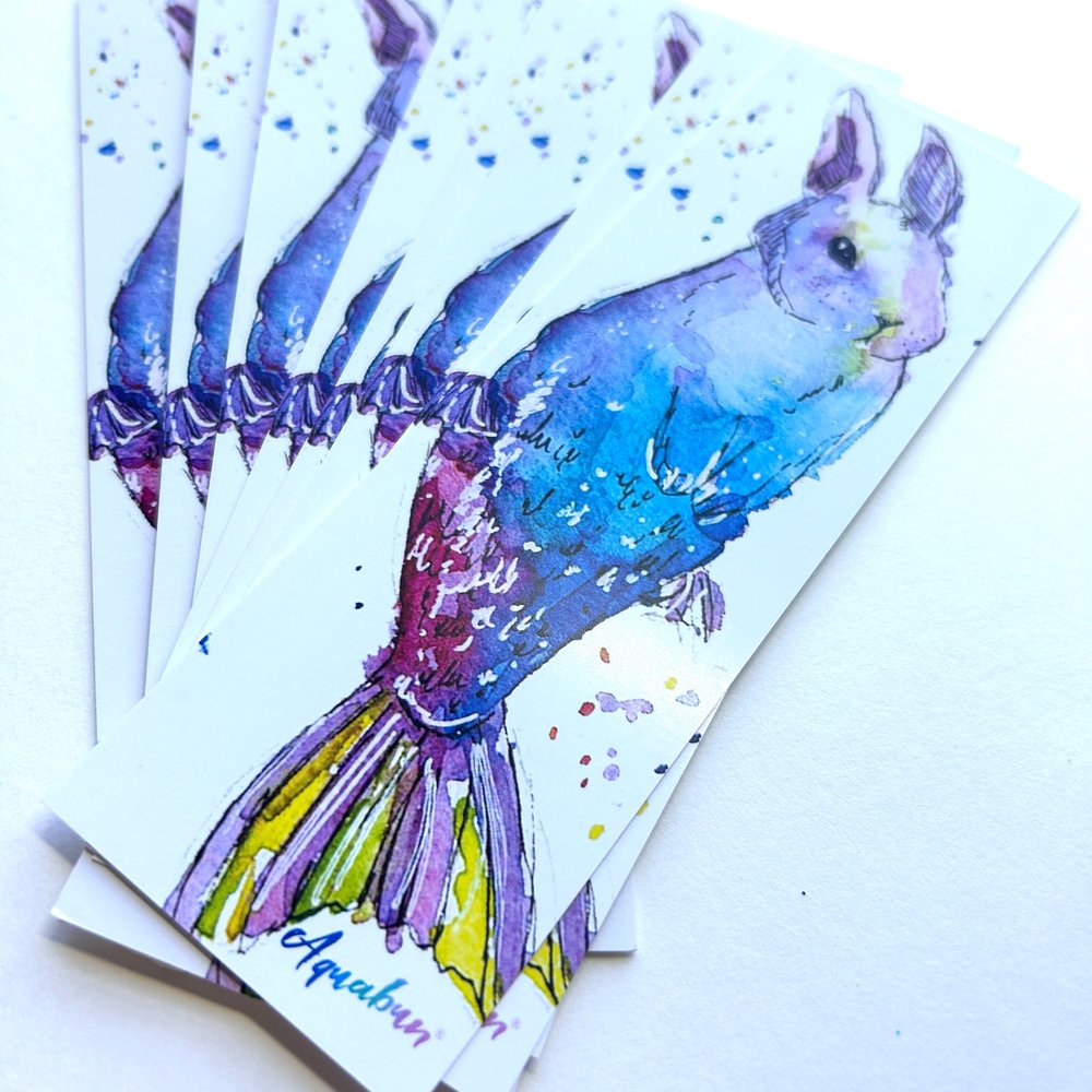 Rainbow Merbunny Bookmark
