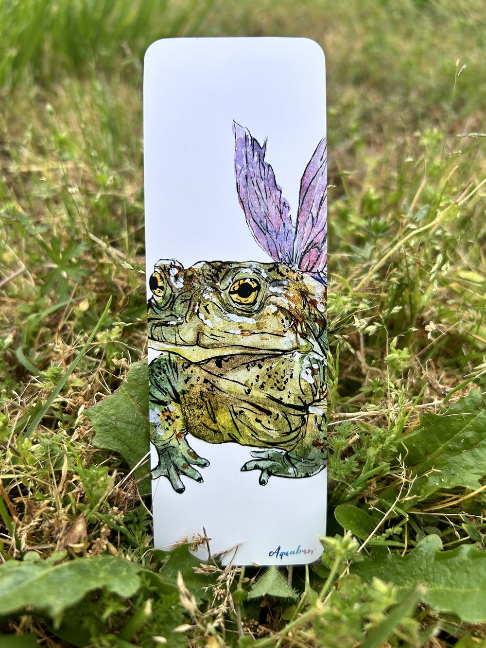 Toad Fairy Bookmark
