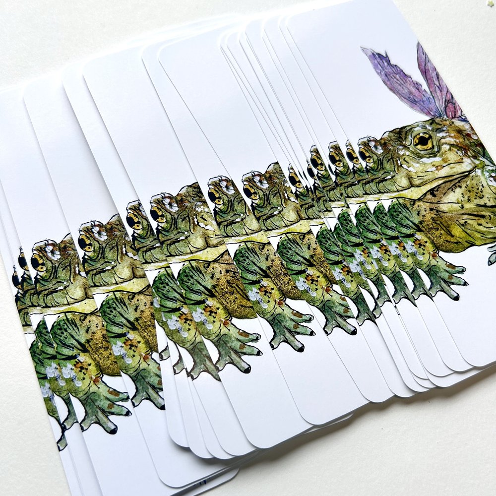 Toad Fairy Bookmark