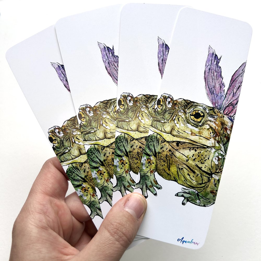 Toad Fairy Bookmark