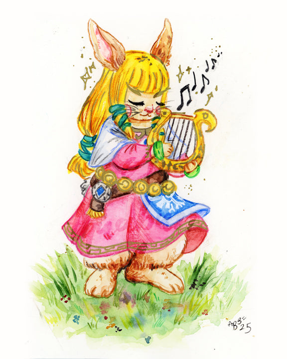 Bunny Princess Print