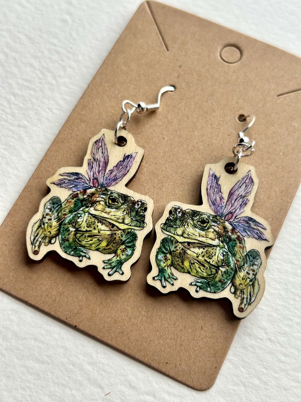 Toad Fairy Earrings