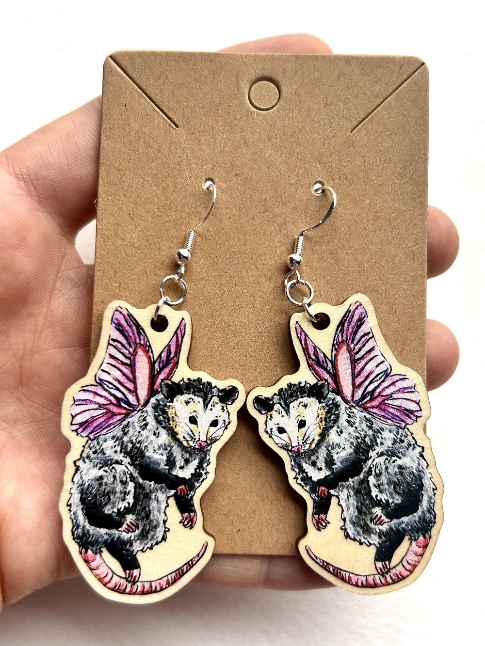 Possum Fairy Earrings