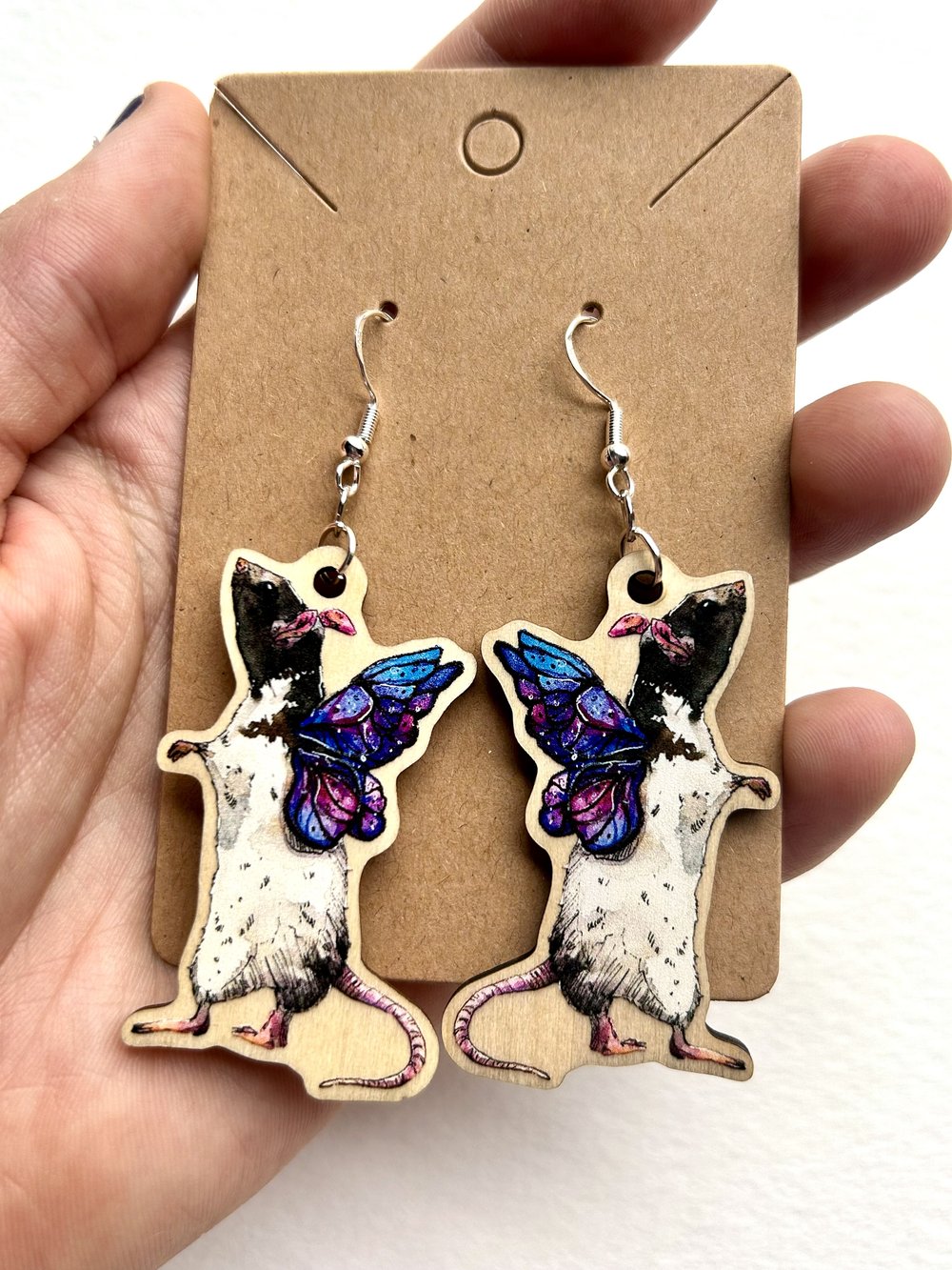 Rat Fairy Earrings