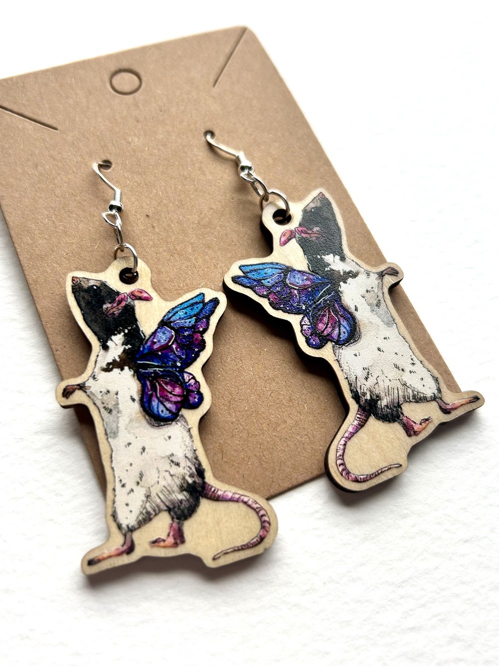 Rat Fairy Earrings