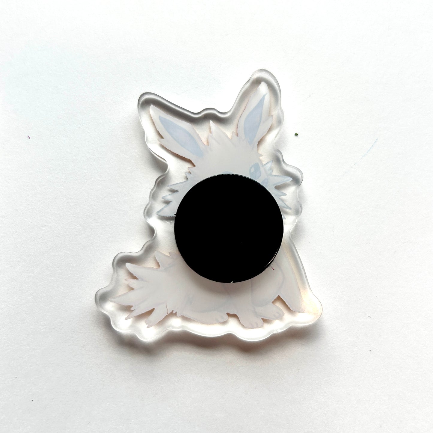Yellow Electric Kitty Acrylic Magnet