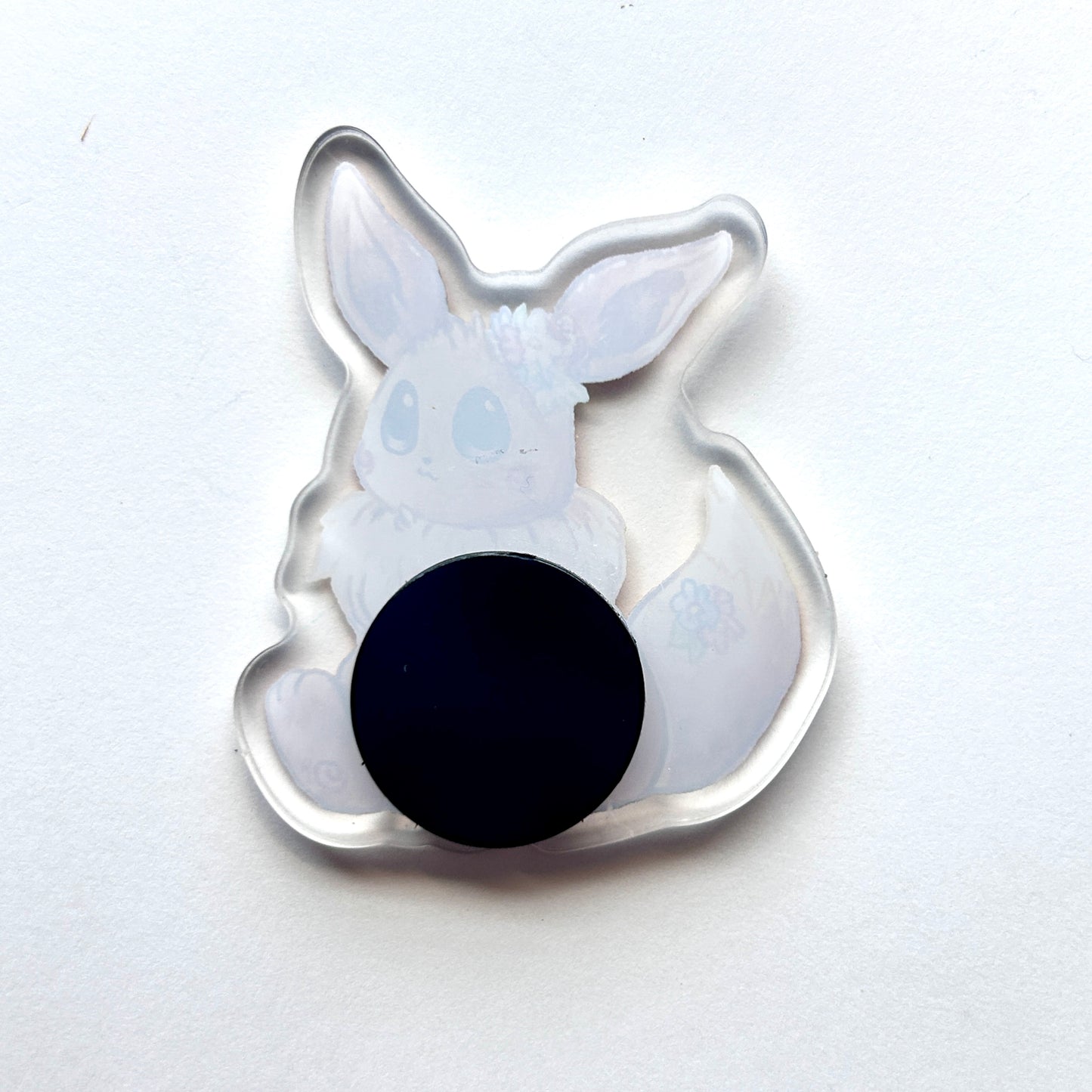 Brown Normal Kitty Acrylic Magnet