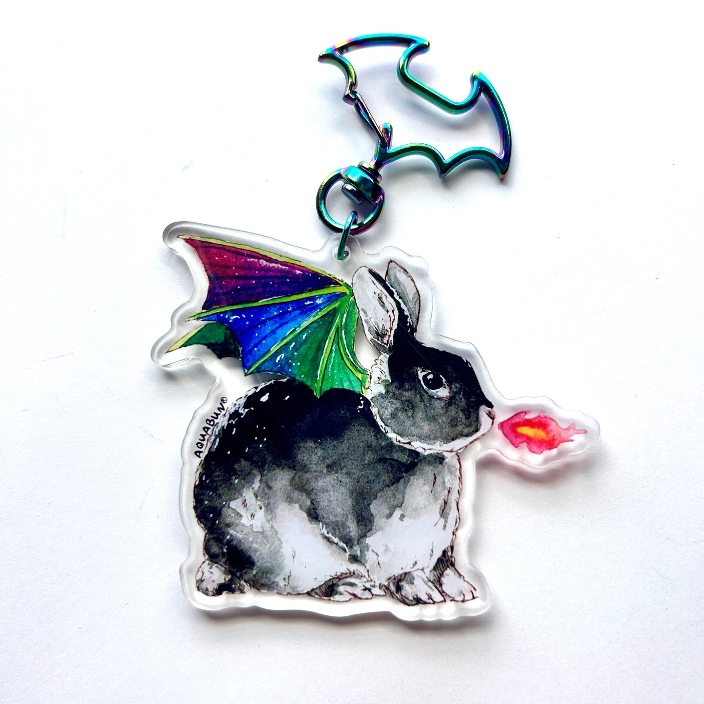 Dragon Bunny Keychain