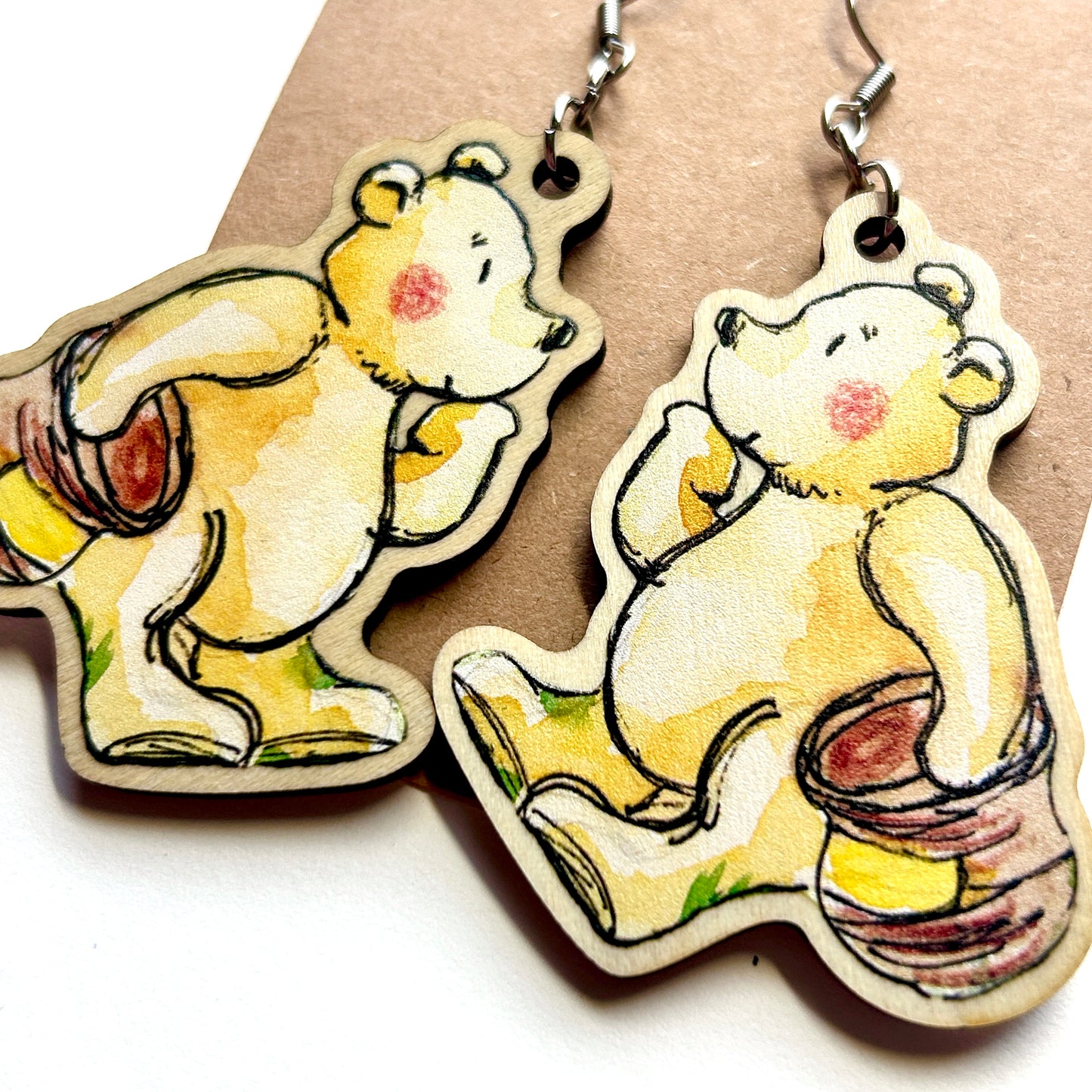 Winnie The Pooh Earrings