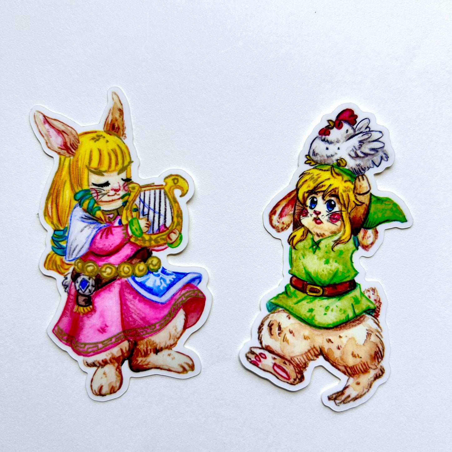 Bunny Warrior Sticker