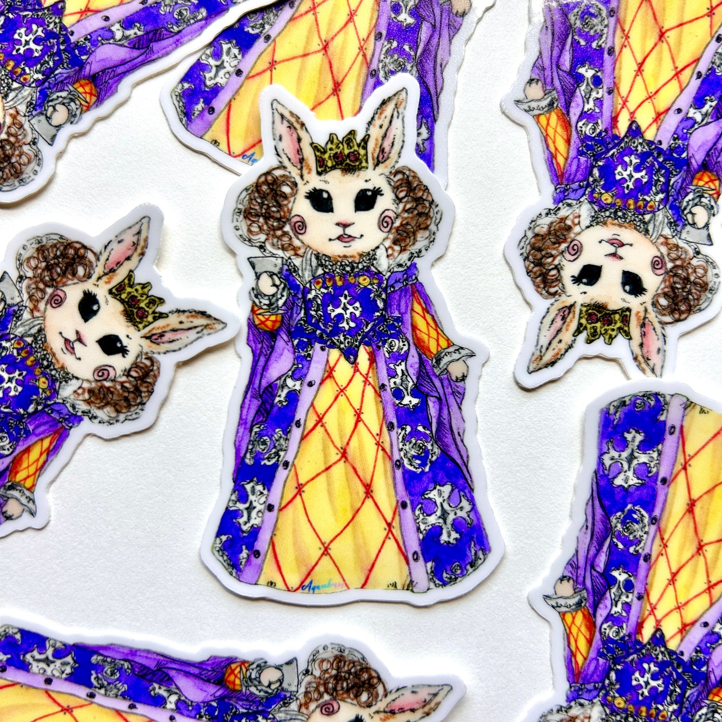 Bunny Queen Sticker