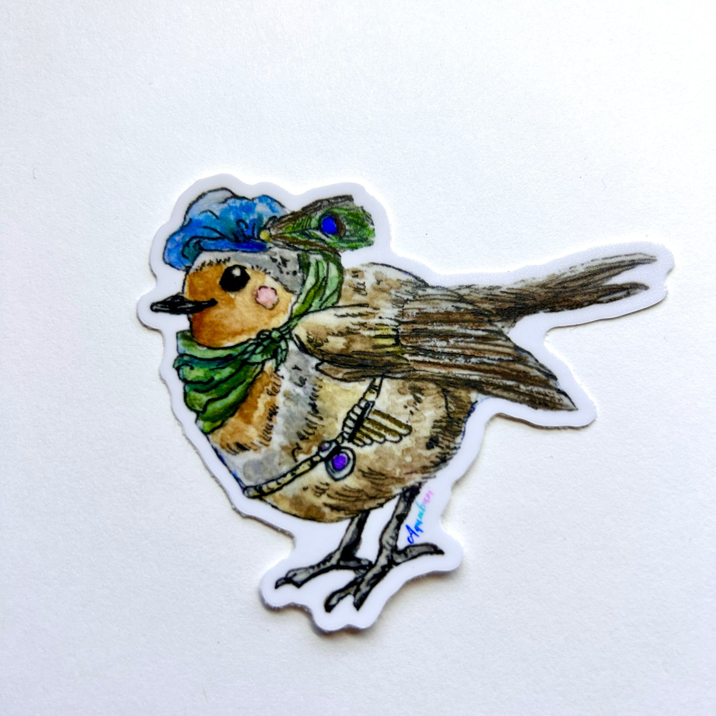 Bird Bard Sticker