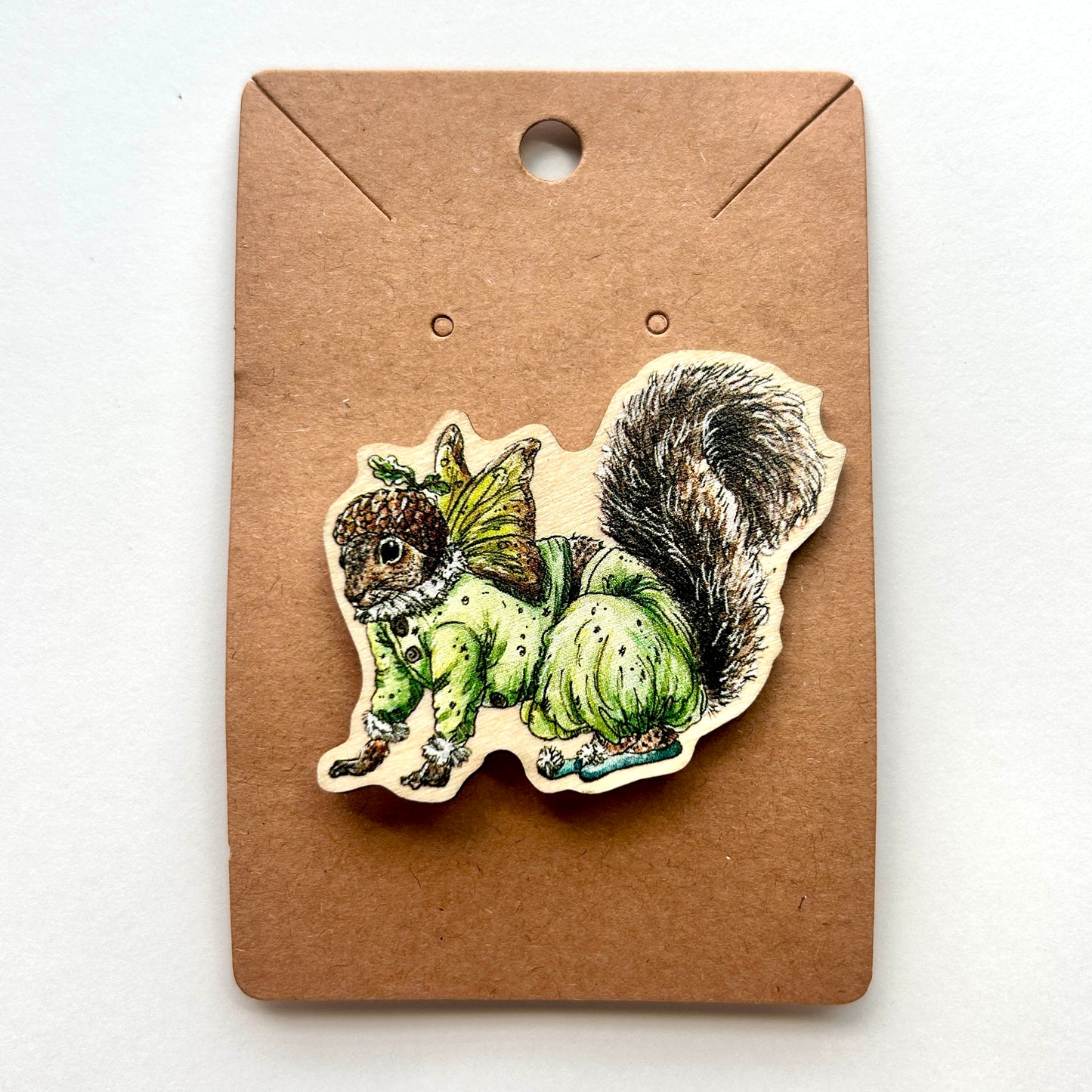 Squirrel Fairy Pin