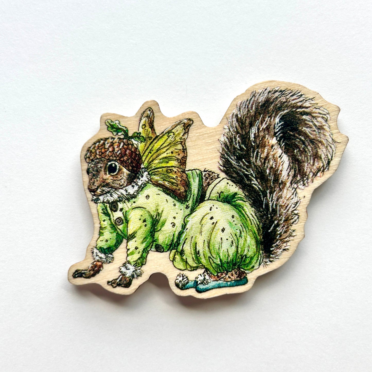 Squirrel Fairy Magnet