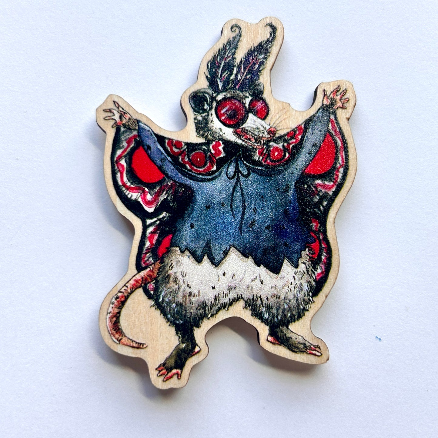 Possum Mothman Magnet