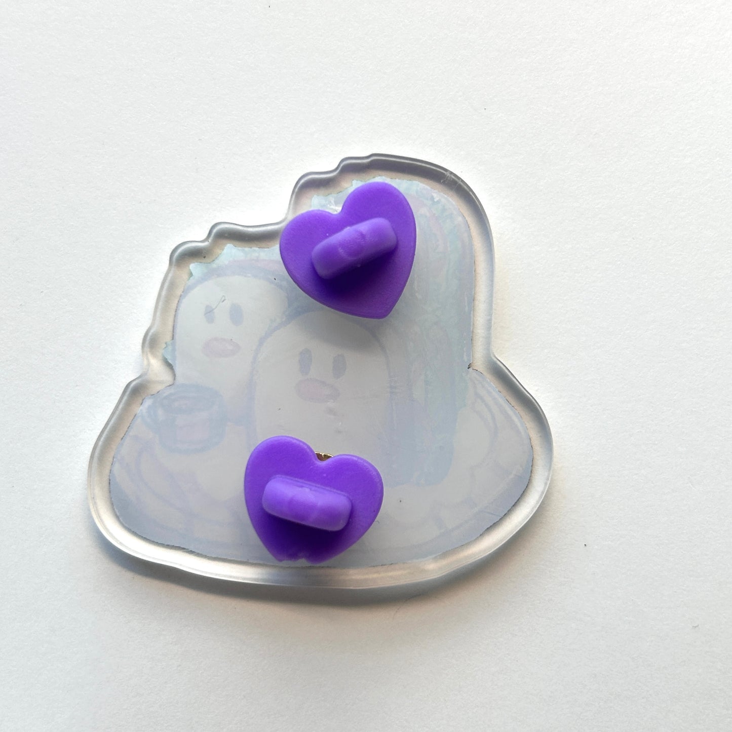 Subtrio Acrylic Pin