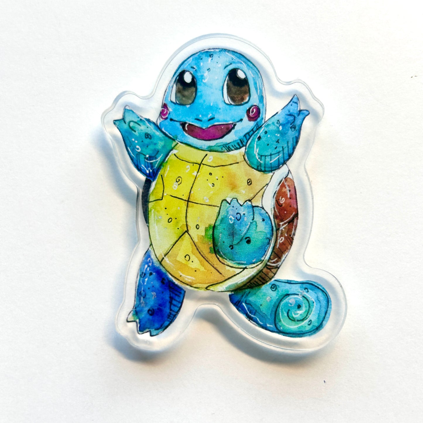 Blue Turtle Acrylic Magnet