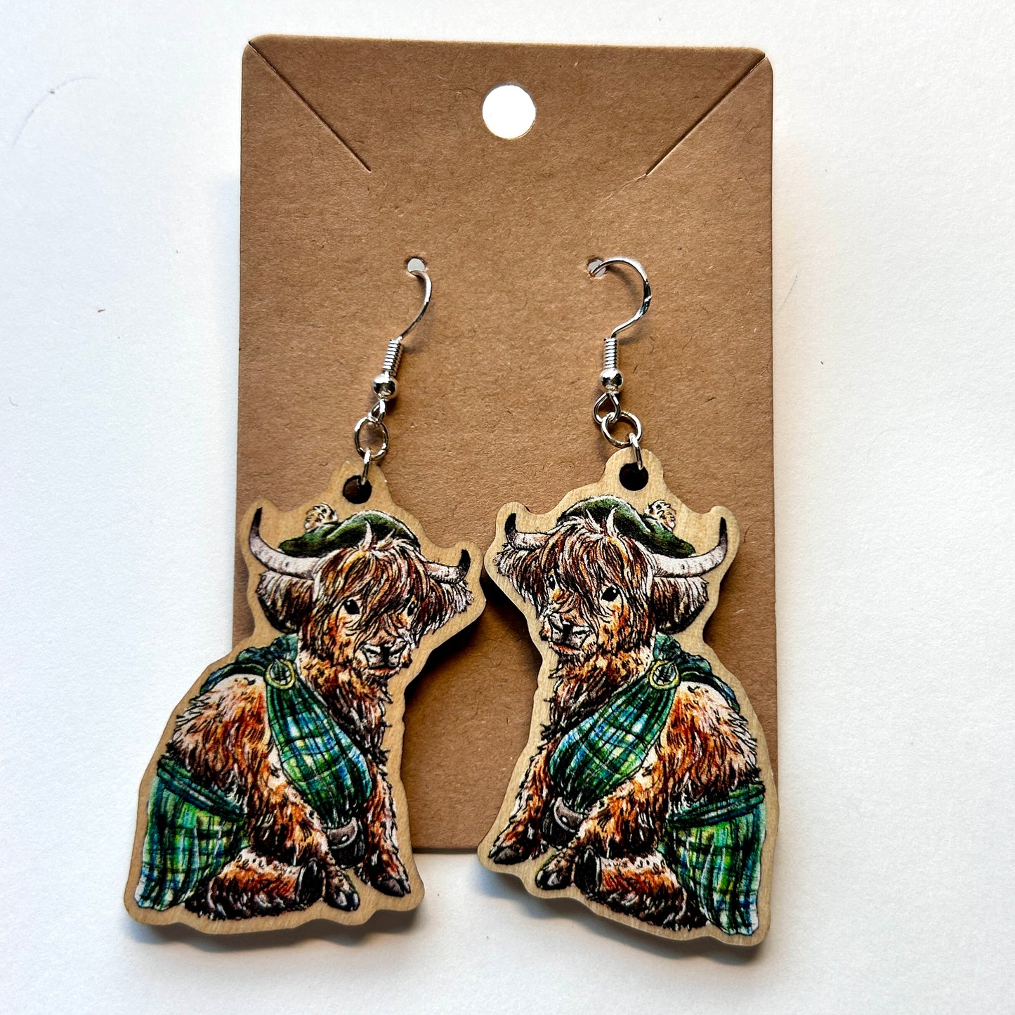 Highland Cow Earrings