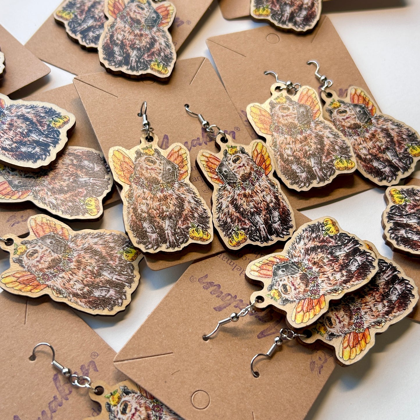 Capybara Fairy Earrings