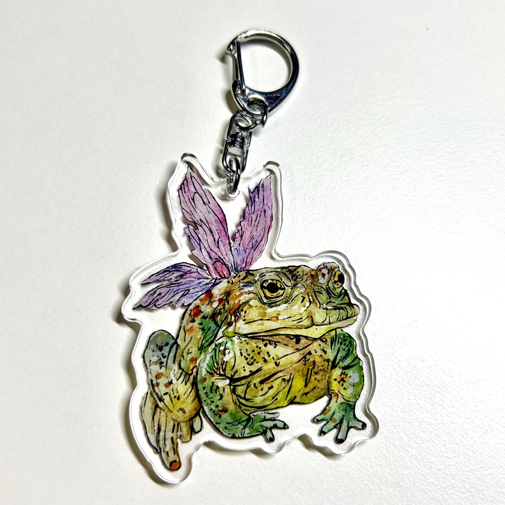 Toad Fairy Keychain