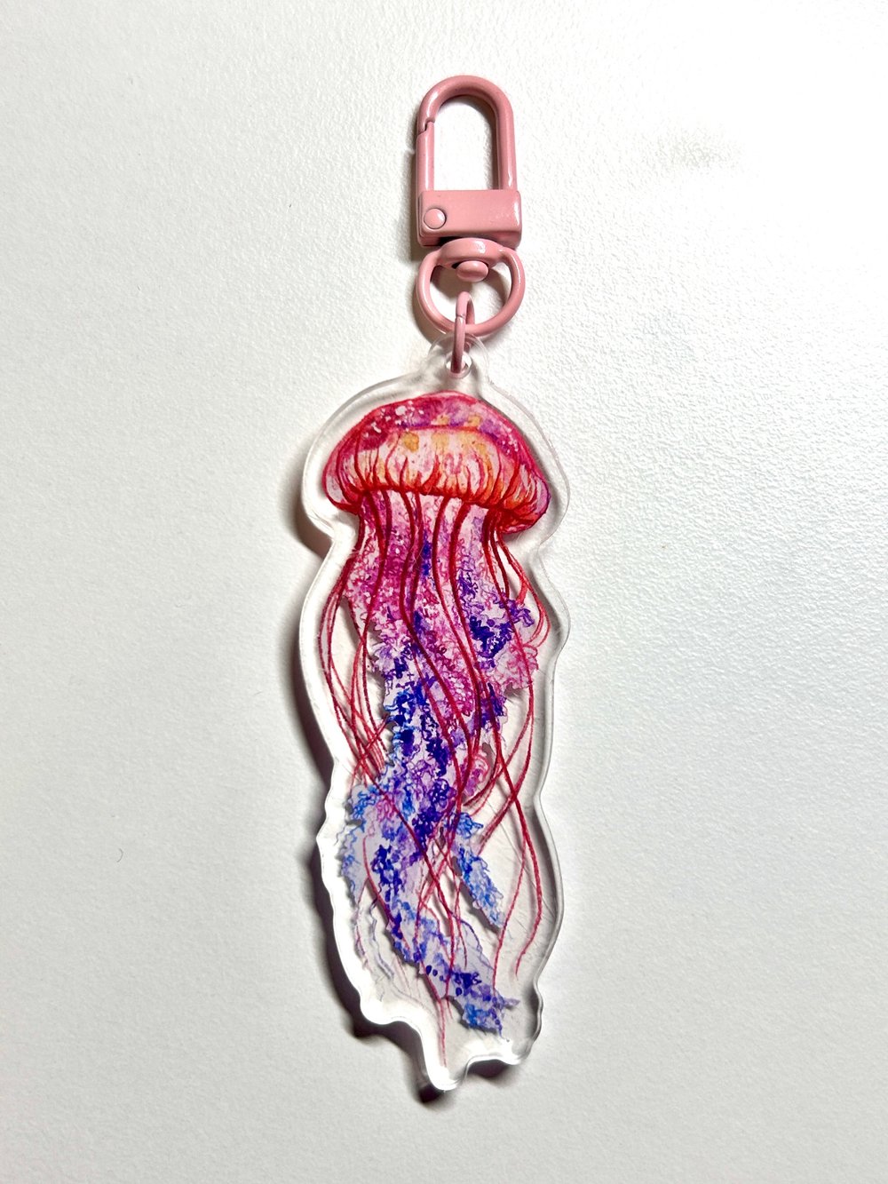 Jellyfish Keychain