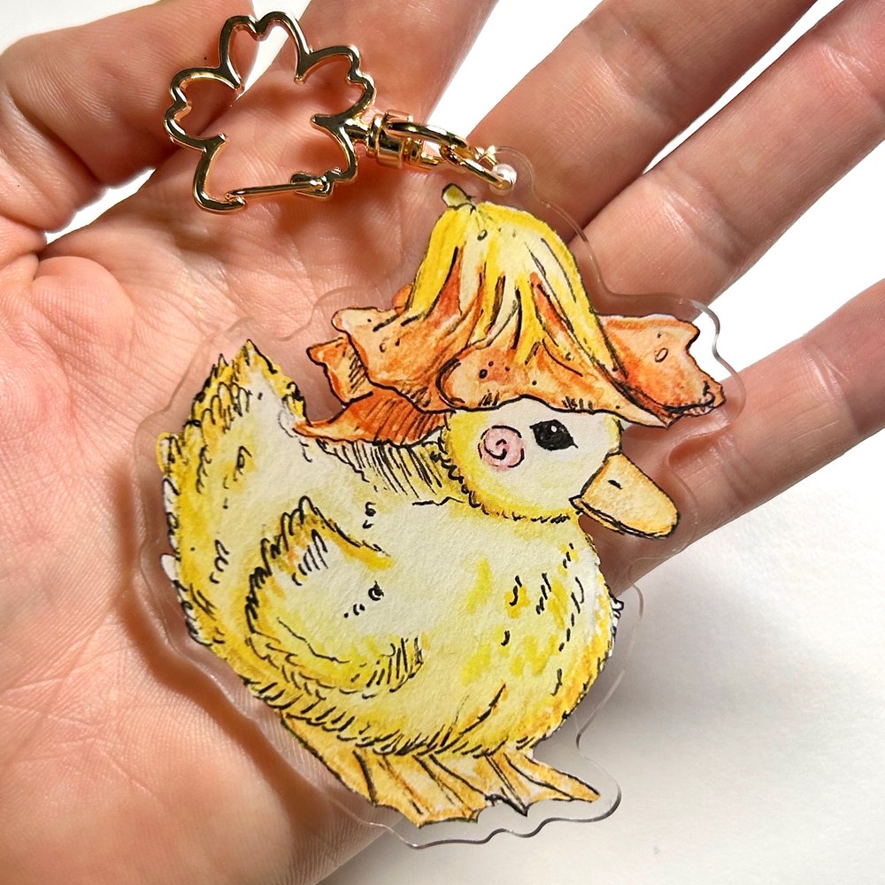 Duckling Keychain