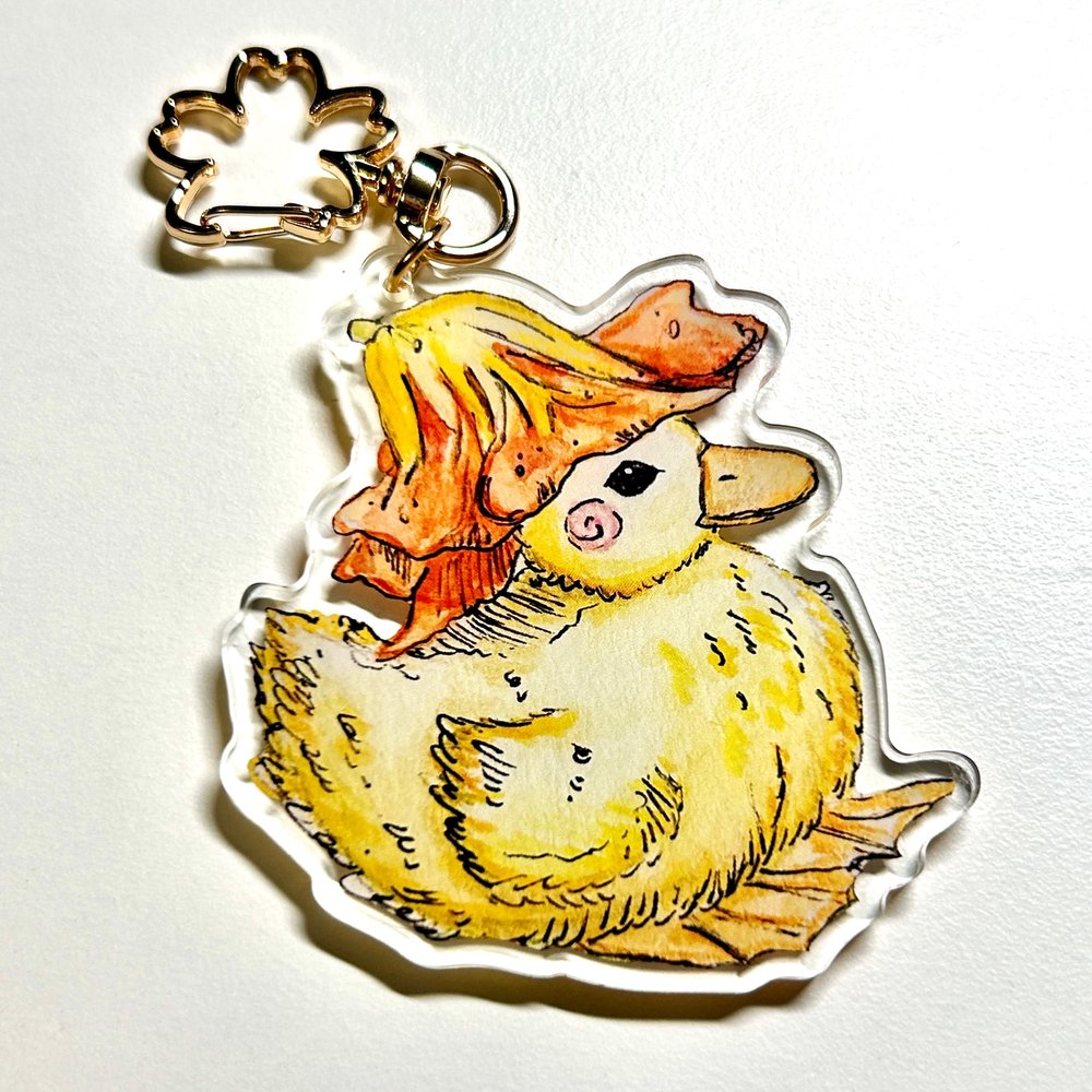 Duckling Keychain