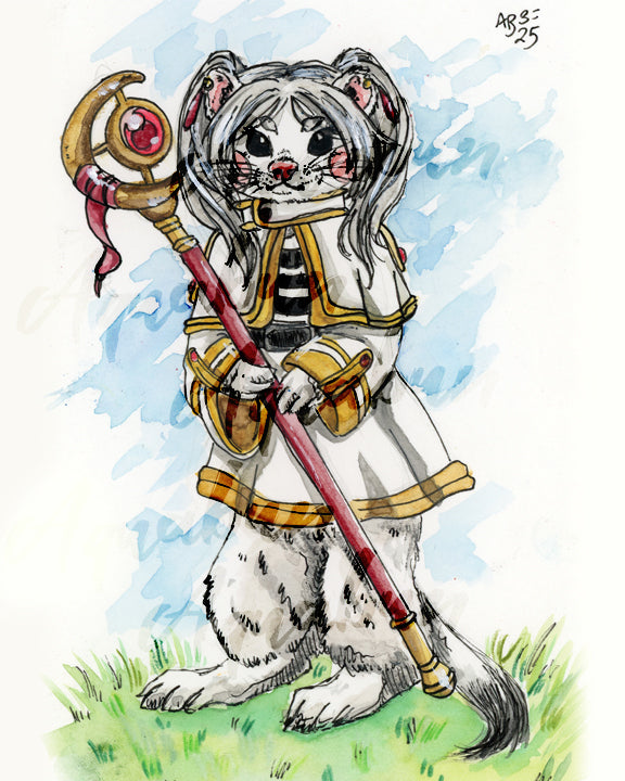 Mage Bunny Print