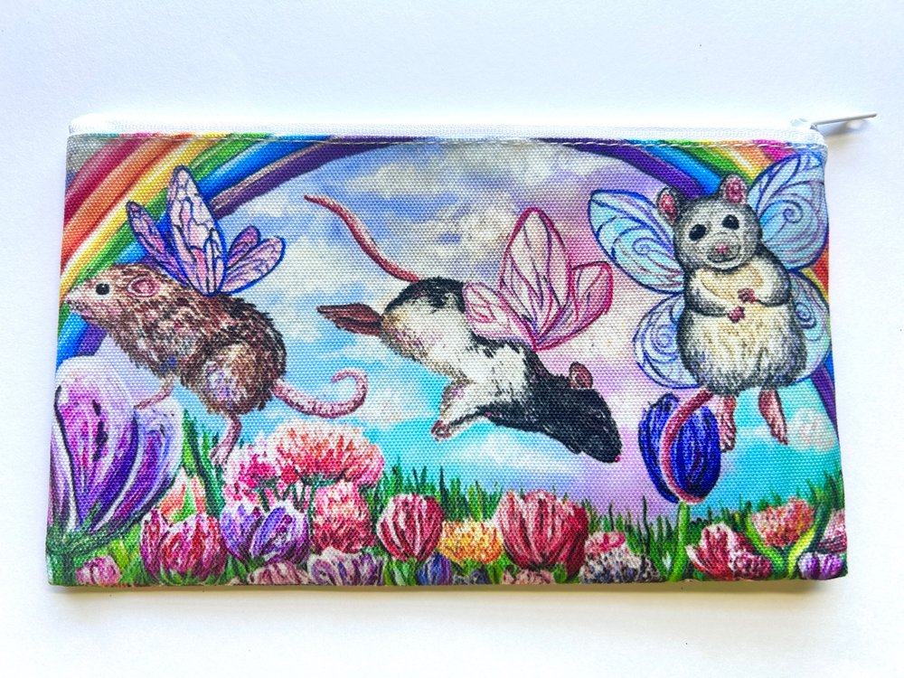 Rat Fairies Pencil Pouch
