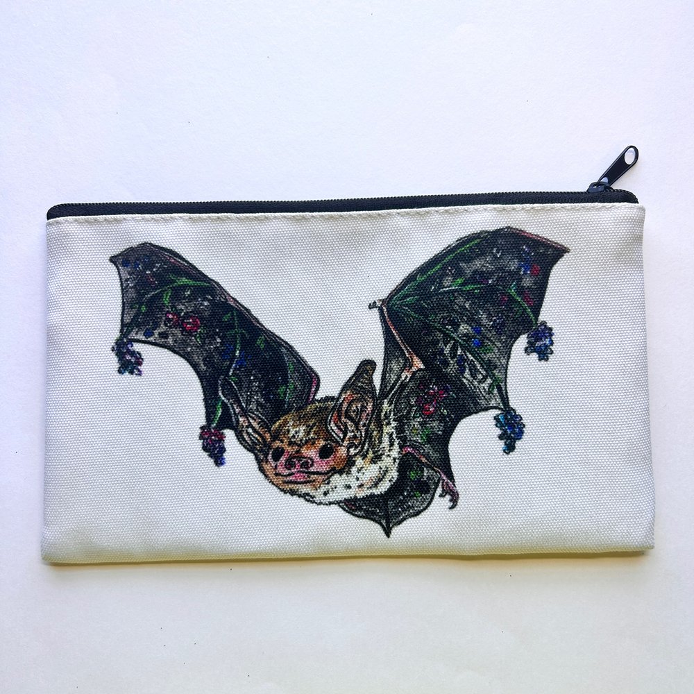 Fruit Bat Pencil Pouch