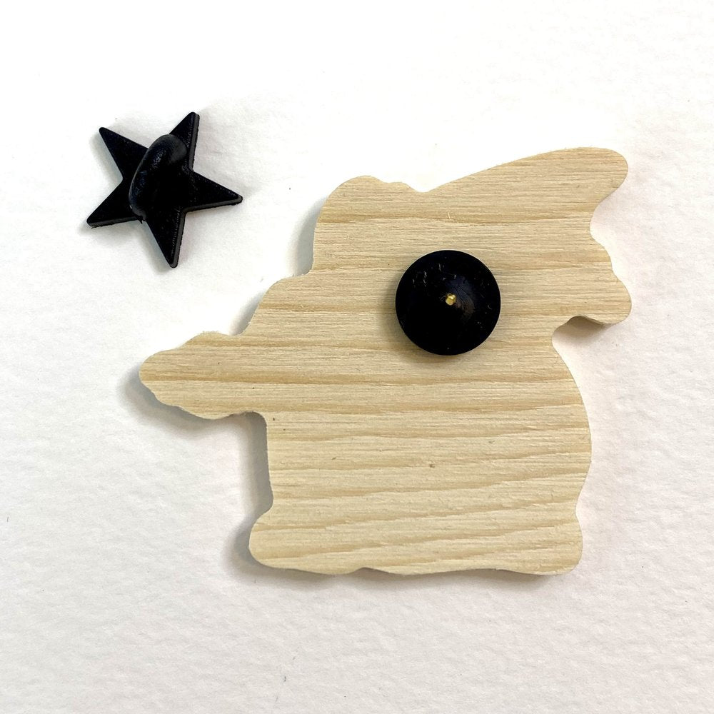 Black Cat Dragon Pin
