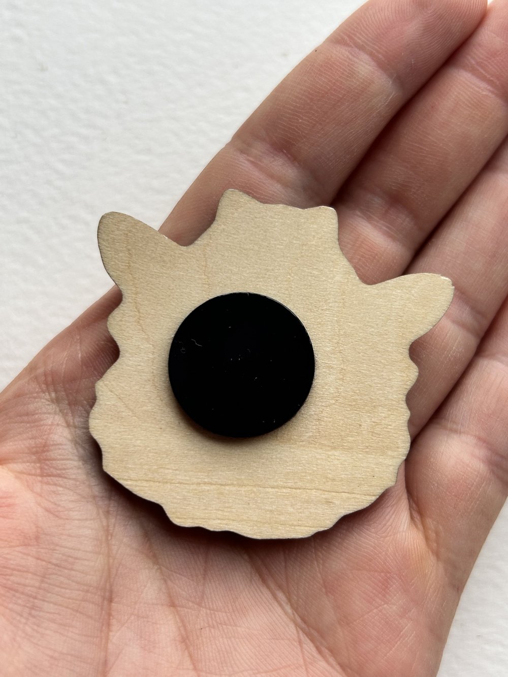 Black Cat Dragon Magnet