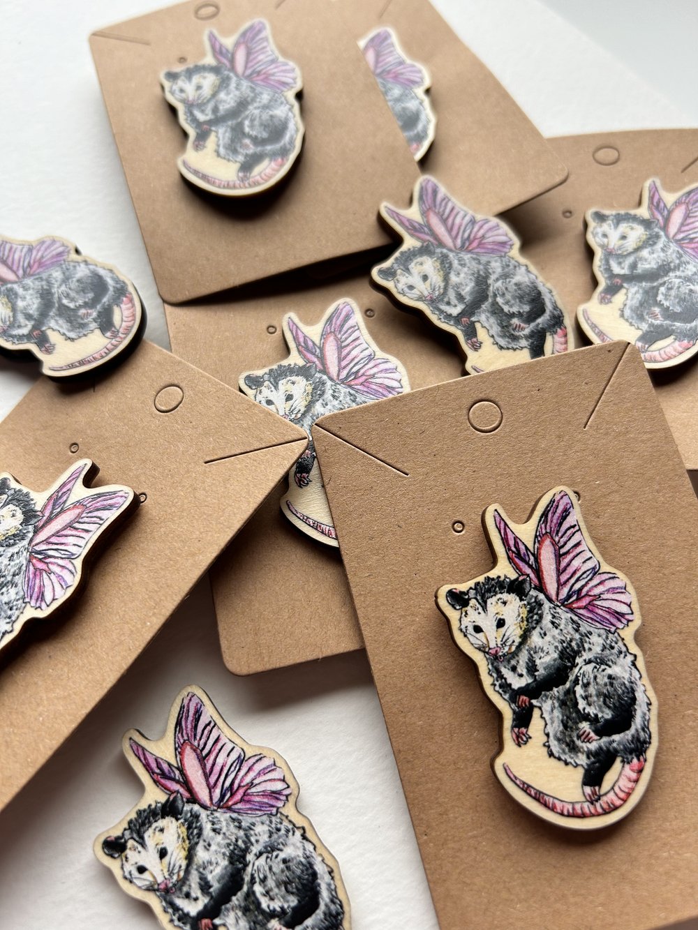 Possum Fairy Pin