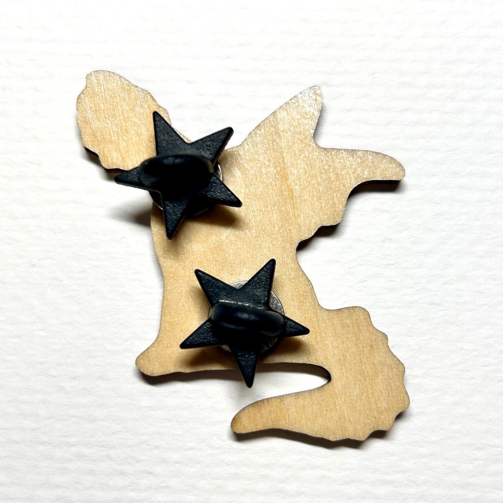 Wolf Dragon Pin
