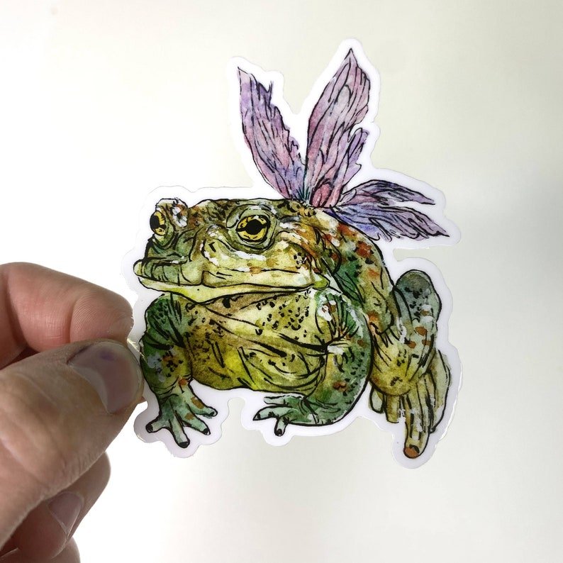 Fairy Toad Sticker