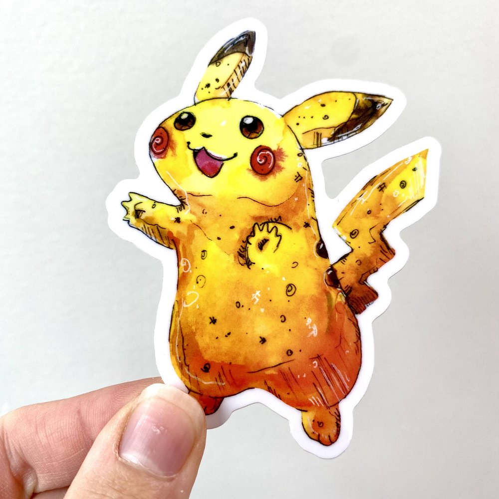 Electric Mouse Sticker