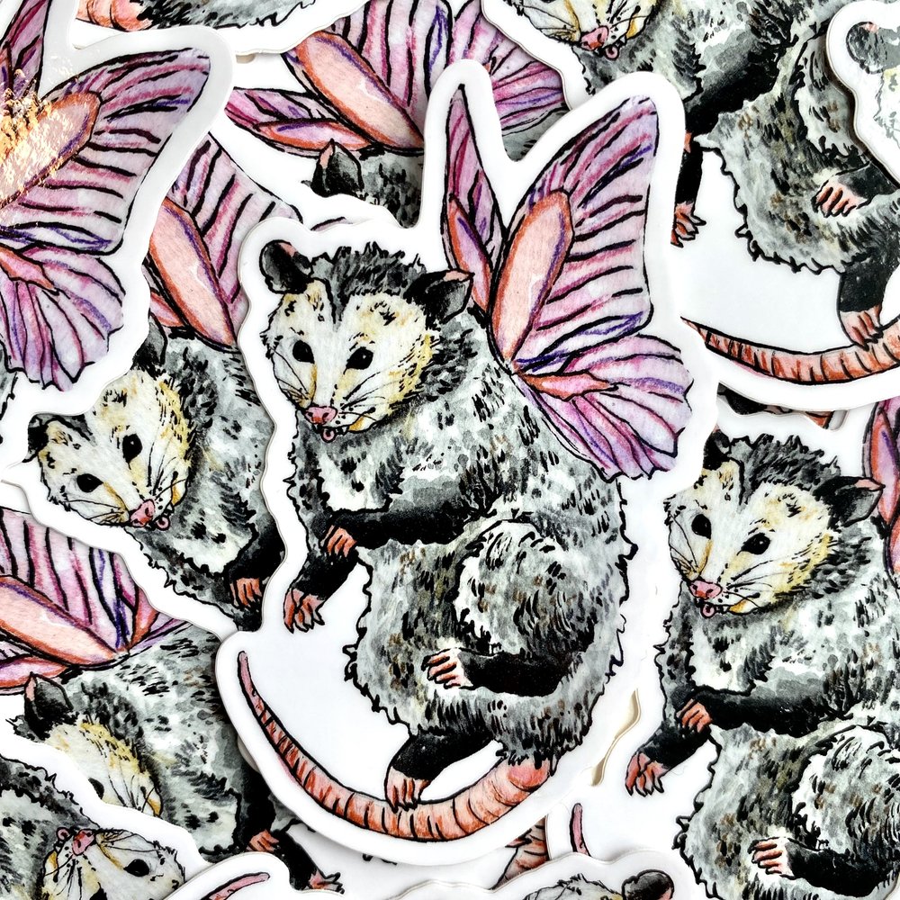 Possum Fairy Sticker