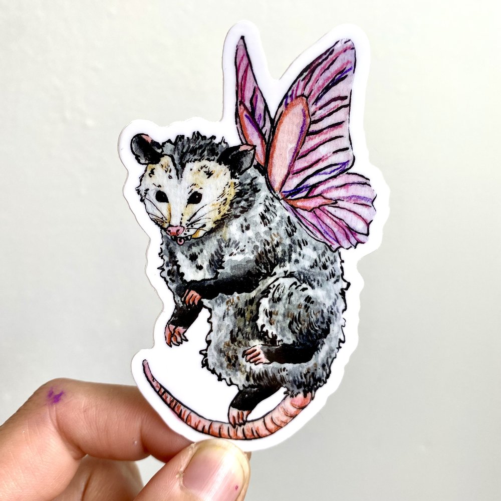 Possum Fairy Sticker