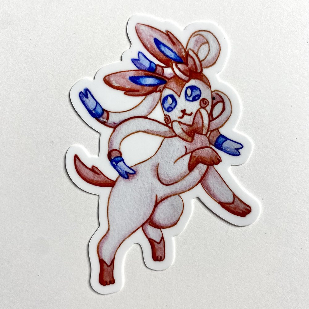 Pink Fairy Kitty Sticker