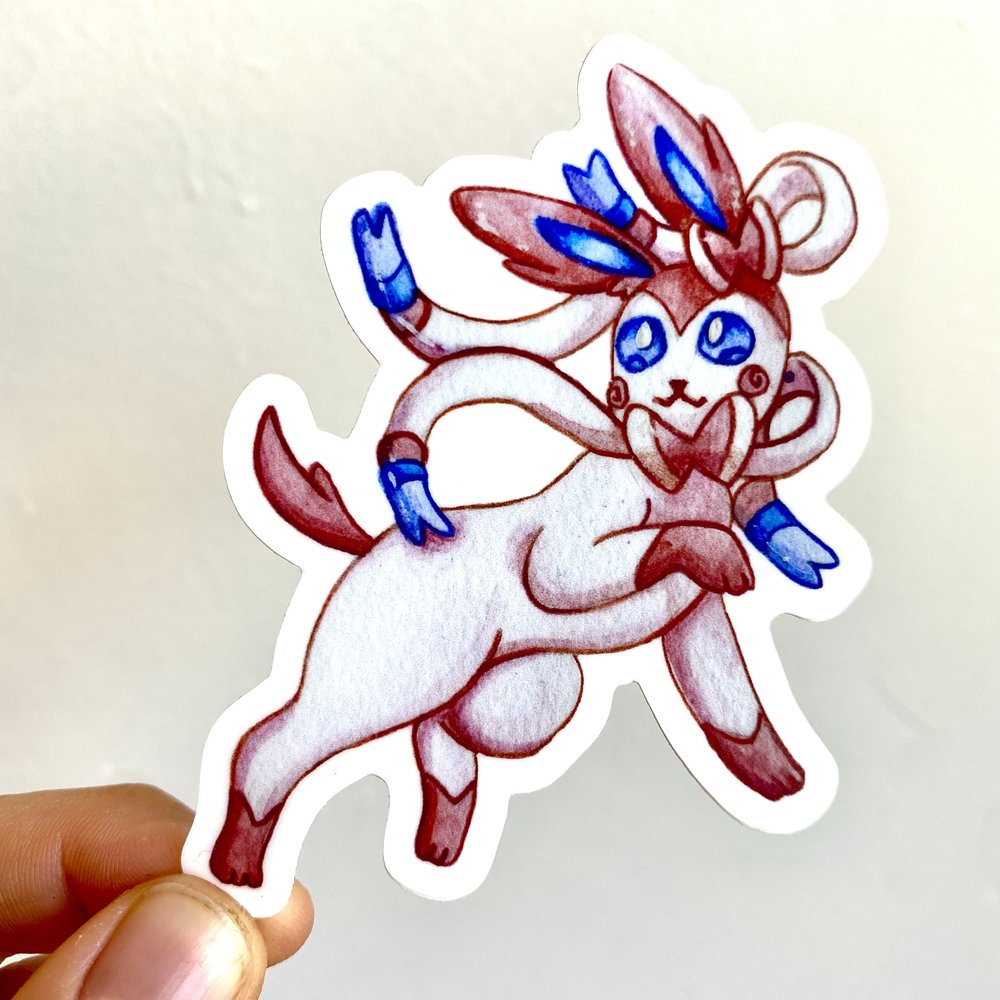 Pink Fairy Kitty Sticker