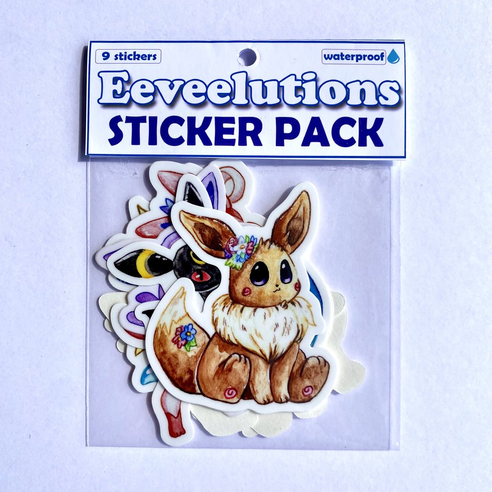 Kitty Evolutions Sticker Pack
