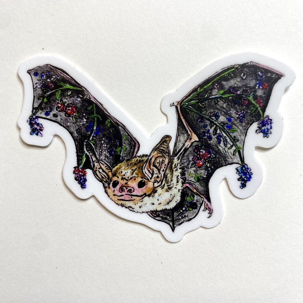 Fruit Bat Sticker
