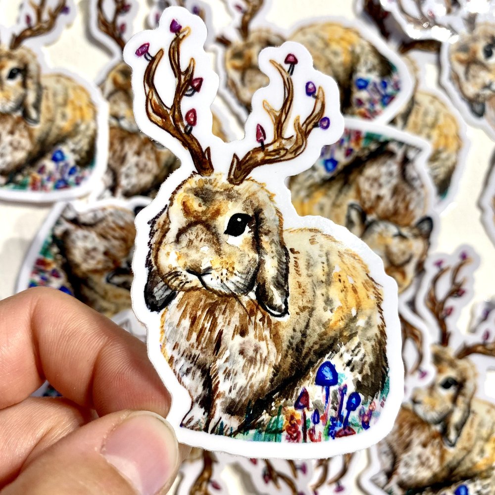 Jackalope Sticker