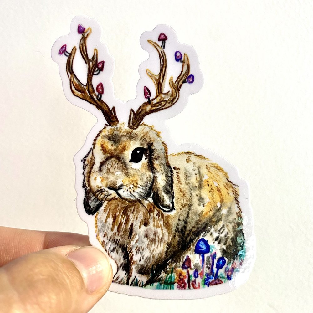 Jackalope Sticker