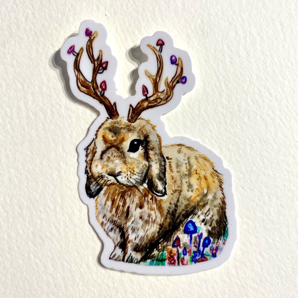 Jackalope Sticker