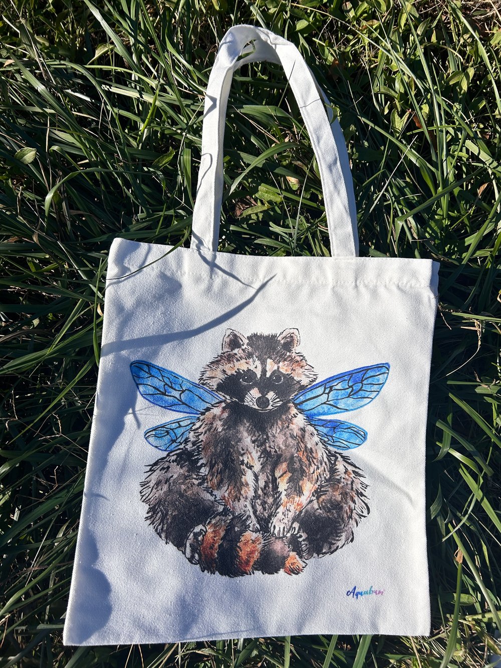 Raccoon Fairy Tote Bag